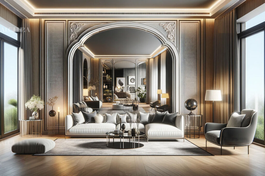 Decorative Mirrors & Glass Wall Panels